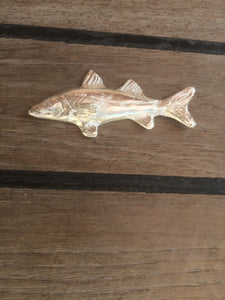 Fine Silver Fish Pendant - CUSTOM ORDER