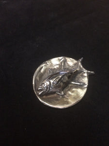 Fine Silver Fish Pendant - CUSTOM ORDER