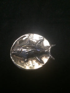 Fine Silver Fish Pendant - CUSTOM ORDER