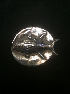 Fine Silver Fish Pendant - CUSTOM ORDER