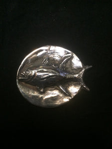 Fine Silver Fish Pendant - CUSTOM ORDER