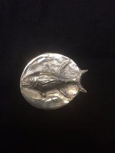 Fine Silver Fish Pendant - CUSTOM ORDER