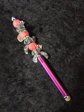 Load image into Gallery viewer, Pink Roses Beaded Stylus