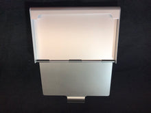 Load image into Gallery viewer, Silver Tone Business Card Case with Sea Horses and Scallops