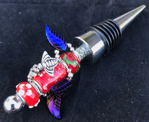 Frogs and Bees Bottlestopper