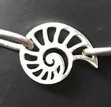 Load image into Gallery viewer, All Your Nautili in a Row Stainless Steel Anklet