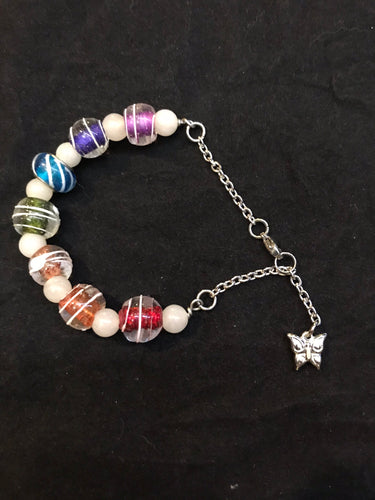 Stainless Steel Rainbow Bracelet II