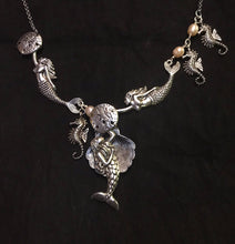 Load image into Gallery viewer, Mermaids Dancing with a Pearl