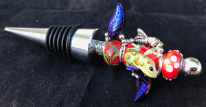 Frogs and Bees Bottlestopper