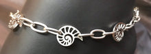 Load image into Gallery viewer, All Your Nautili in a Row Stainless Steel Anklet