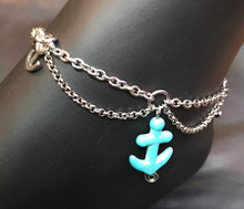 Load image into Gallery viewer, Anchor Swag Stainless Steel Anklet