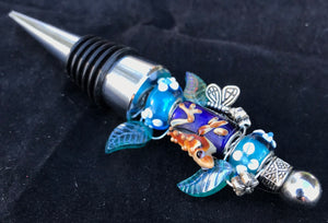 Frogs and Bees Bottlestopper