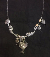 Load image into Gallery viewer, Mermaids Dancing with a Pearl